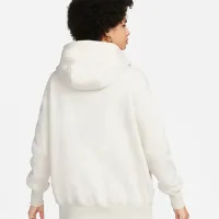 Hanorac pentru femei Nike Nsw Style Flc Fz Hoodie Os White photo 2