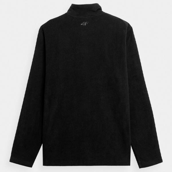 Hanorac pentru bărbați 4F 4FSS23TFLEM074 Drept/ Black photo 2