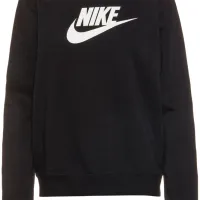 Hanorac pentru femei Nike W Nsw Club Flc Gx Crew Std Black photo 4