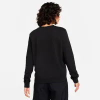 Hanorac pentru femei Nike W Nsw Club Flc Gx Crew Std Black photo 2
