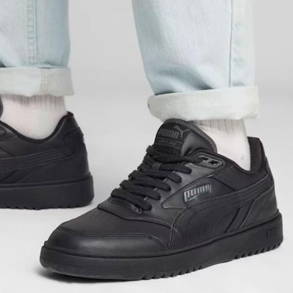 Ghete pentru bărbați Puma Doublecourt 45 / Black photo 7