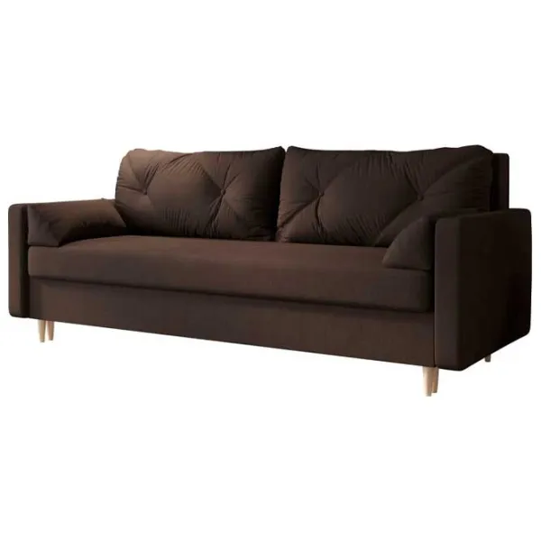 Canapea Space Meble Astra Cosmic 800 (5597223) Velur/ Brown photo 2 Canapea Space Meble Astra Cosmic 800 (5597223) Velur/ Brown photo 2