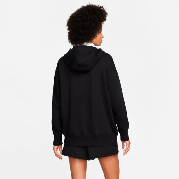 Hanorac pentru femei Nike W Nsw Style Flc Fz Hoodie Os Black photo 3