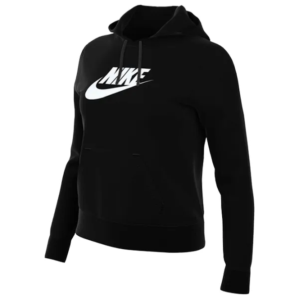 Толстовка для женщин Nike W Nsw Club Flc Gx Po Hdy Std Черный photo 2