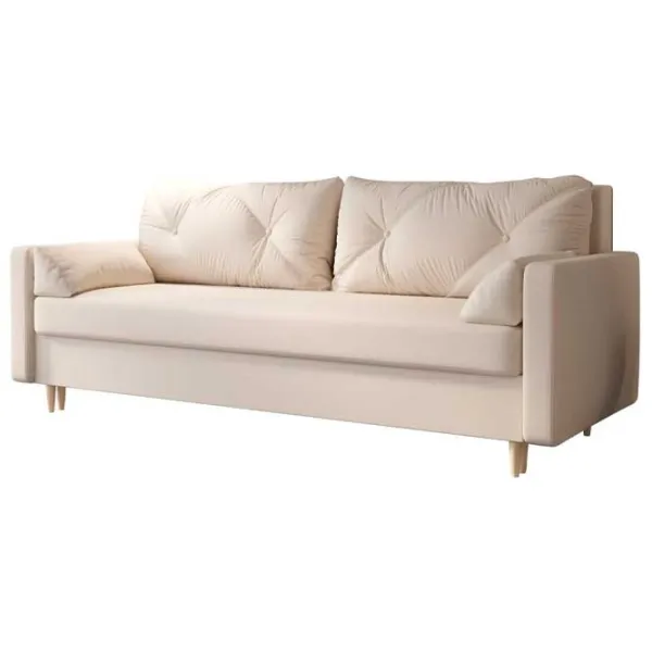 Canapea Space Meble Astra Cosmic 800 (5596905) Velur/ Cream photo 2