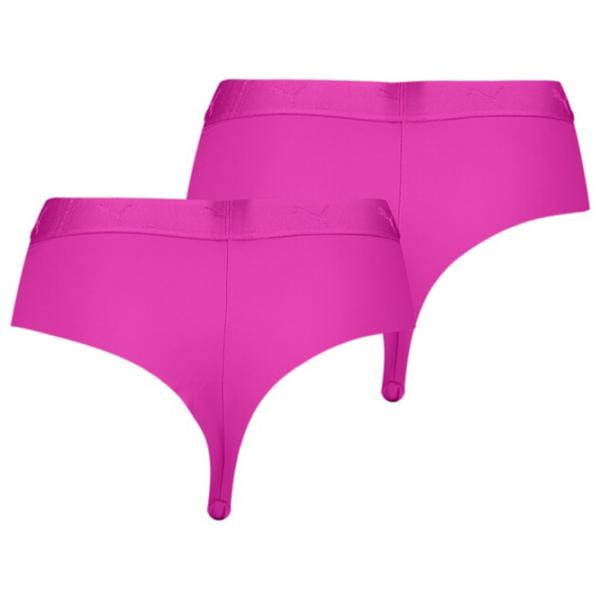 Chiloți pentru femei Puma High Waist Sporty XS/ Pink/ Tanga photo 2