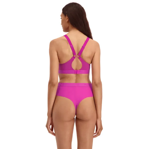 Chiloți pentru femei Puma High Waist Sporty XS/ Pink/ Tanga photo 5