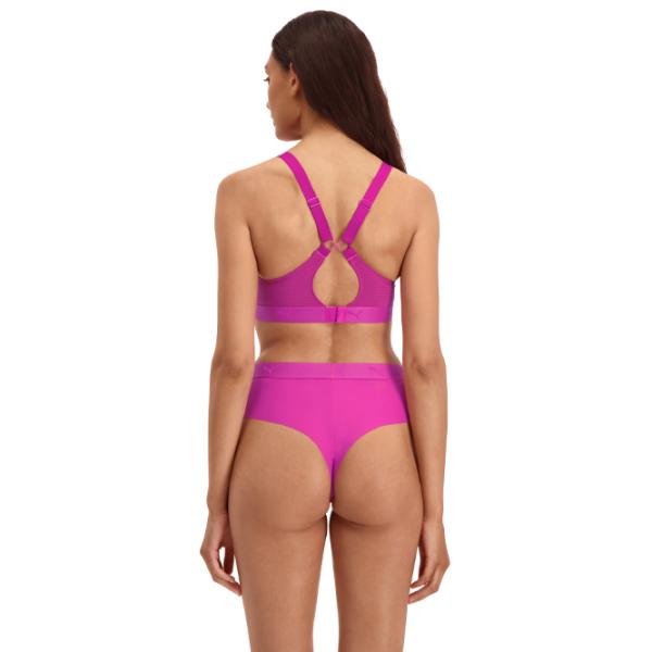 Chiloți pentru femei Puma High Waist Sporty XL/ Pink/ Tanga photo 5 Chiloți pentru femei Puma High Waist Sporty XL/ Pink/ Tanga photo 5