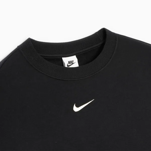 Толстовка для женщин Nike W Nsw Style Flc Crew Os Черный photo 6