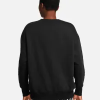 Hanorac pentru femei Nike W Nsw Style Flc Crew Os Black photo 4
