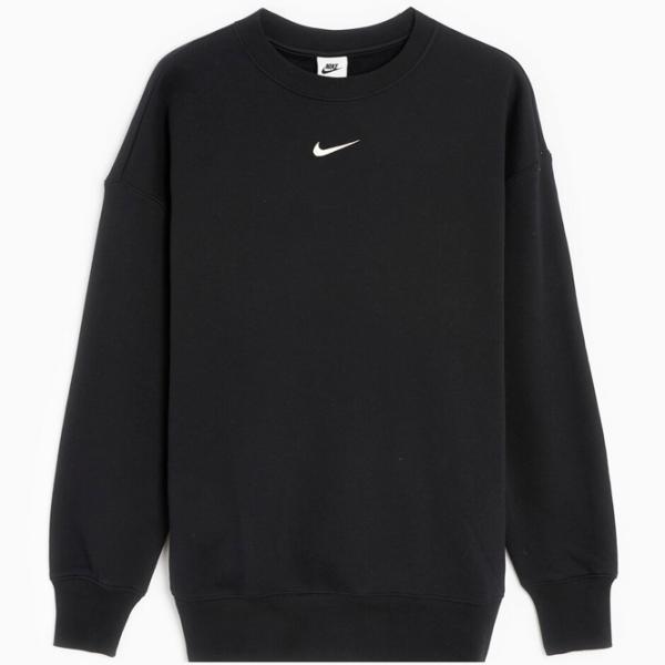Толстовка для женщин Nike W Nsw Style Flc Crew Os Черный photo 5