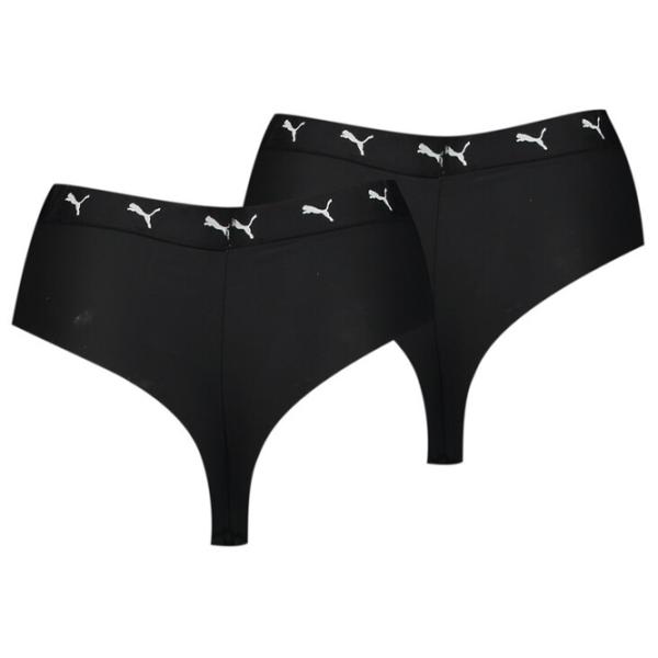 Трусики для женщин Puma High Waist Sporty XL/ Черный/ Стринги photo 2