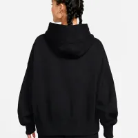 Hanorac pentru femei Nike W Nsw Style Flc Po Hoodie Oos Black photo 2