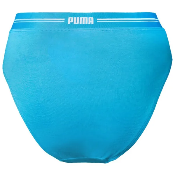 Chiloți pentru femei Puma V-Shape High Waist XS/ Blue/ Brief photo 2