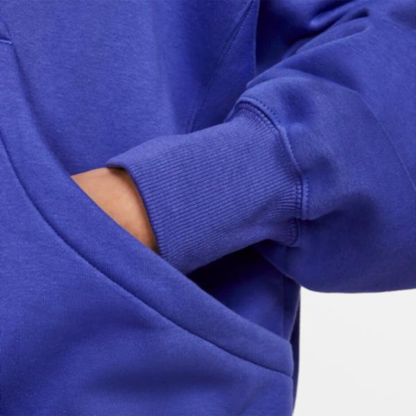 Hanorac pentru femei Nike W Nsw Style Flc Po Hoodie Oos Navy photo 5