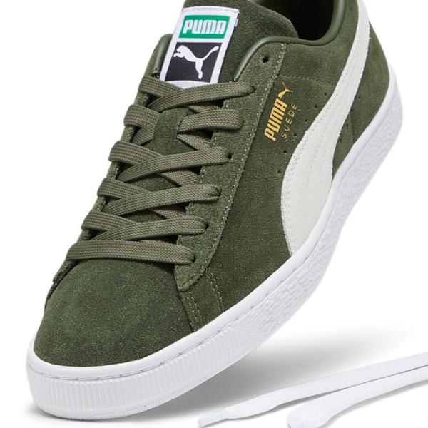 Ghete pentru bărbați Puma Suede Classic XXI 43 / Green photo 5