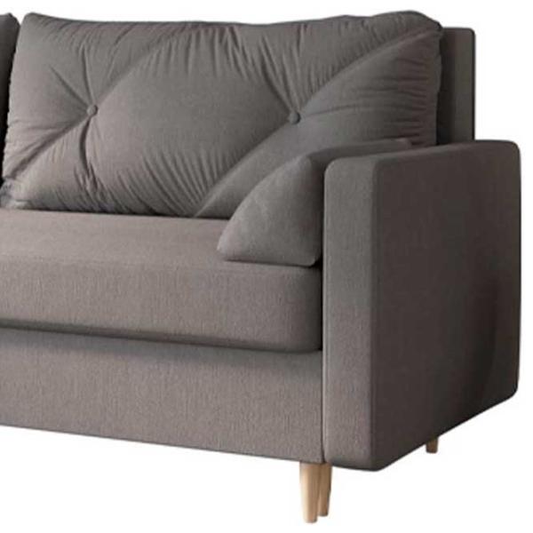 Canapea Space Meble Astra Cosmic 800 (5597087) Velur/ Gray photo 3