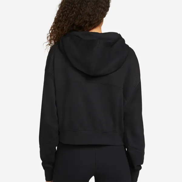 Толстовка для женщин Nike W Nsw Air Flc Top Fz Черный photo 3