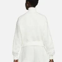 Толстовка для женщин Nike W Nsw Style Flc Crop Qz Бежевый photo 2