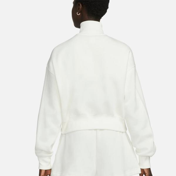 Толстовка для женщин Nike W Nsw Style Flc Crop Qz Бежевый photo 5