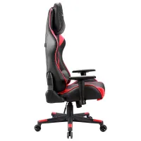Scaun Gaming Newskill Kitsune Red Black photo 4