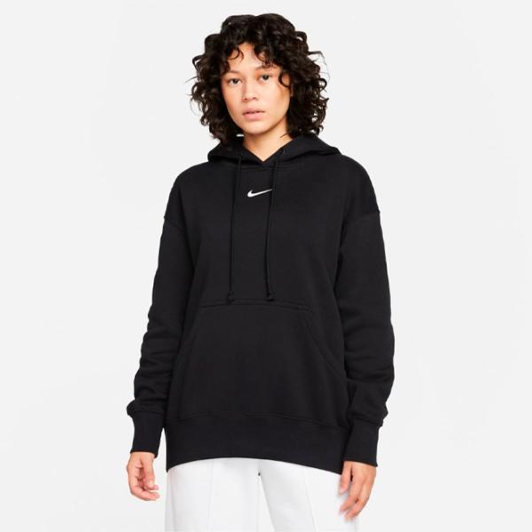 Hanorac pentru femei Nike W Nsw Style Flc Po Hoodie Os Black photo 3