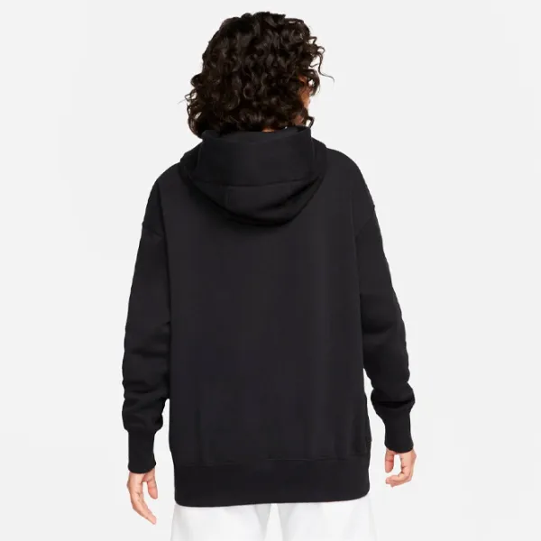 Hanorac pentru femei Nike W Nsw Style Flc Po Hoodie Os Black photo 4