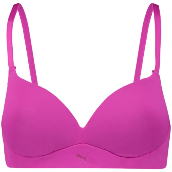 Sutien pentru femei Puma Soft Padded 75B/ Orchid/ Bra photo 2