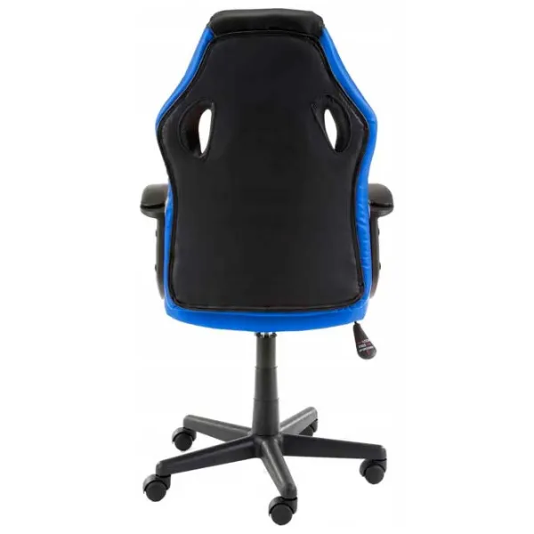 Scaun Gaming Akord F4G FG-19 Black Blue photo 4