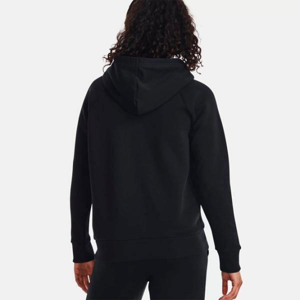 Hanorac pentru femei Under Armour Rival Fleece Big Logo Hdy-BLK Black photo 4