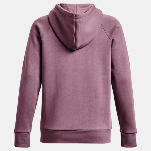 Hanorac pentru femei Under Armour Rival Fleece Big Logo Hdy-PPL Pink photo 2