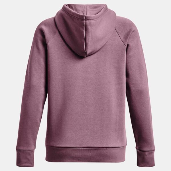 Hanorac pentru femei Under Armour Rival Fleece Big Logo Hdy-PPL Pink photo 2