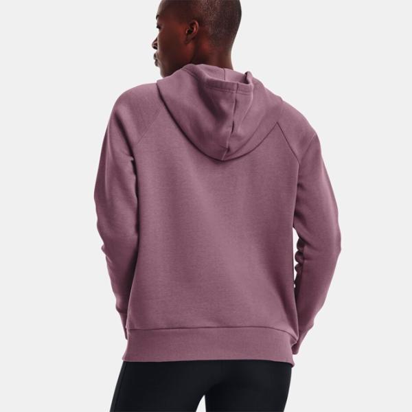 Hanorac pentru femei Under Armour Rival Fleece Big Logo Hdy-PPL Pink photo 4