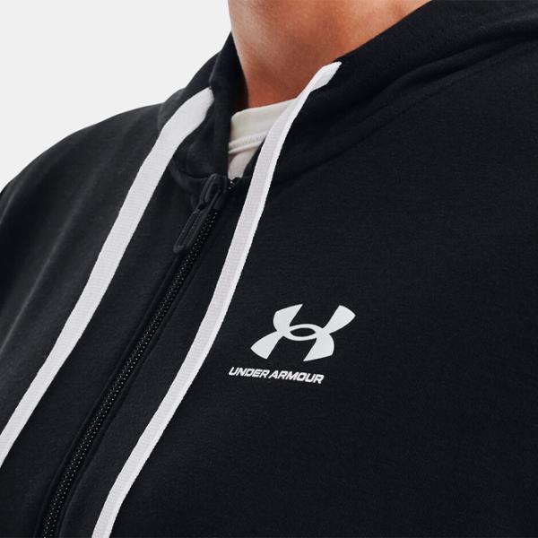Hanorac pentru femei Under Armour Rival Terry Black photo 3 Hanorac pentru femei Under Armour Rival Terry Black photo 3