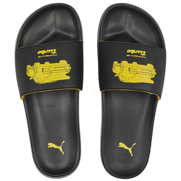 Шлепанцы для мужчин Puma Porsche Leadcat 2.0 40.5/ Black photo 2