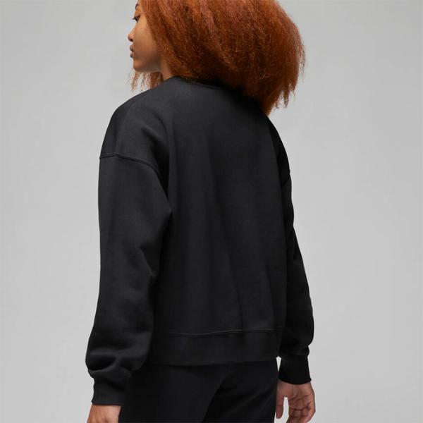 Hanorac pentru femei Nike Jordan Brkln Flc Crew 2 Black photo 2