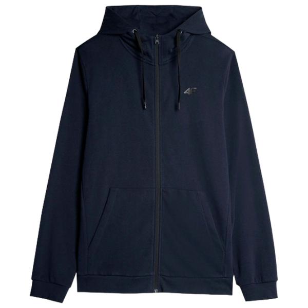 Hanorac pentru bărbați 4F 4FAW23TSWSM695 Drept/ Navy Blue photo 2
