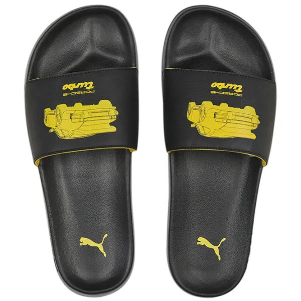 Шлепанцы для мужчин Puma Porsche Leadcat 2.0 43/ Black photo 2