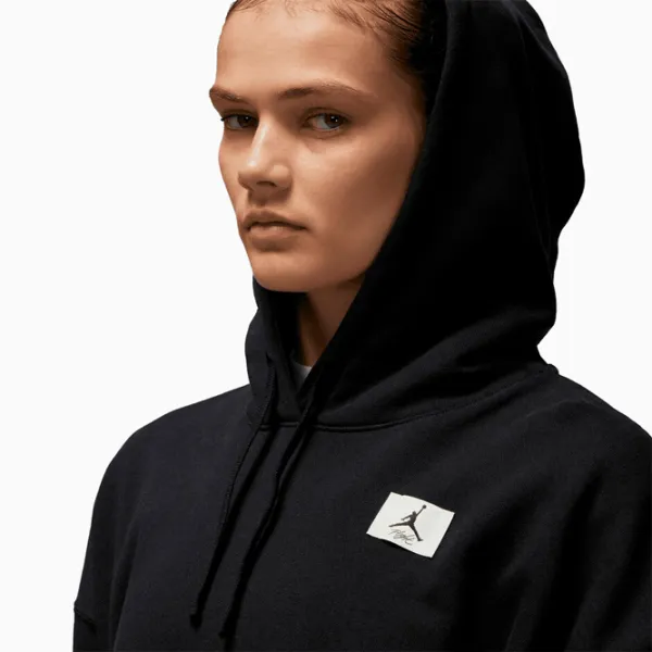 Толстовка для женщин Nike Jordan Flt Flc Черный photo 4