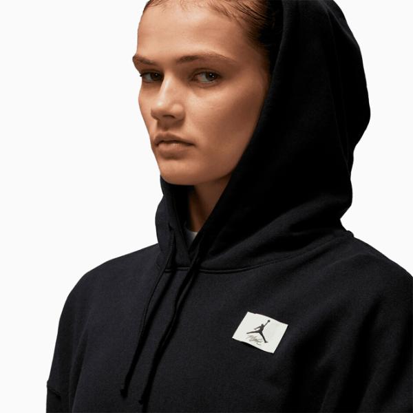 Толстовка для женщин Nike Jordan Flt Flc Черный photo 4