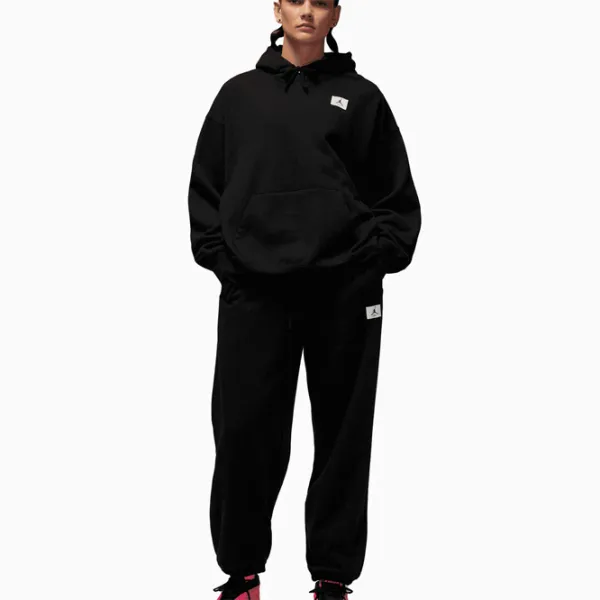 Толстовка для женщин Nike Jordan Flt Flc Черный photo 3