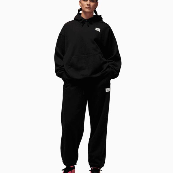 Толстовка для женщин Nike Jordan Flt Flc Черный photo 3