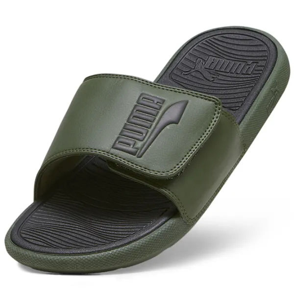 Șlapi pentru bărbați Puma Cool Cat 2.0 V Fs 43/ Green photo 3