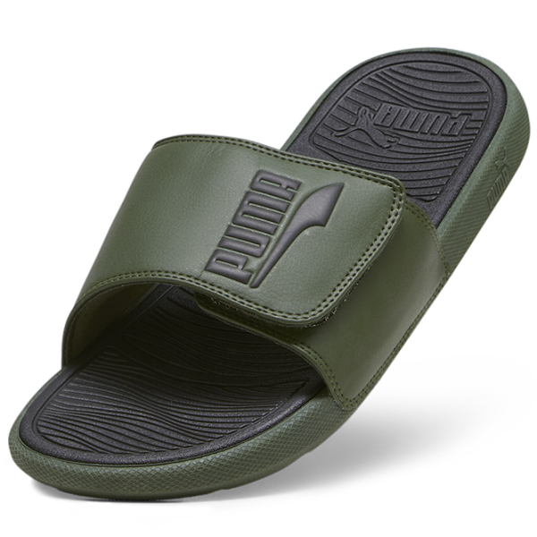 Șlapi pentru bărbați Puma Cool Cat 2.0 V Fs 44.5/ Green photo 3
