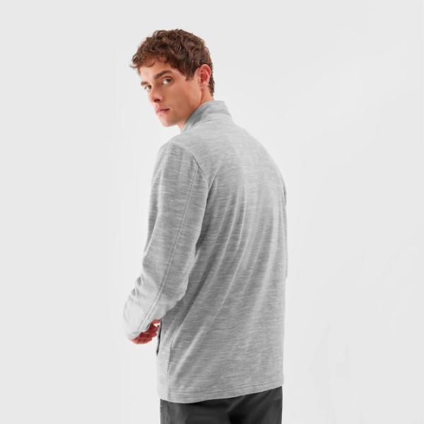 Толстовка для мужчин 4F 4FAW23TFLEM120 Прямой/ Grey photo 5