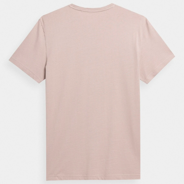 Футболка для мужчин 4F 4FSS23TTSHM297-83S 100% хлопок/ Бежевый photo 2