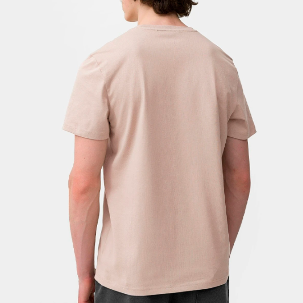 Футболка для мужчин 4F 4FSS23TTSHM297-83S 100% хлопок/ Бежевый photo 4