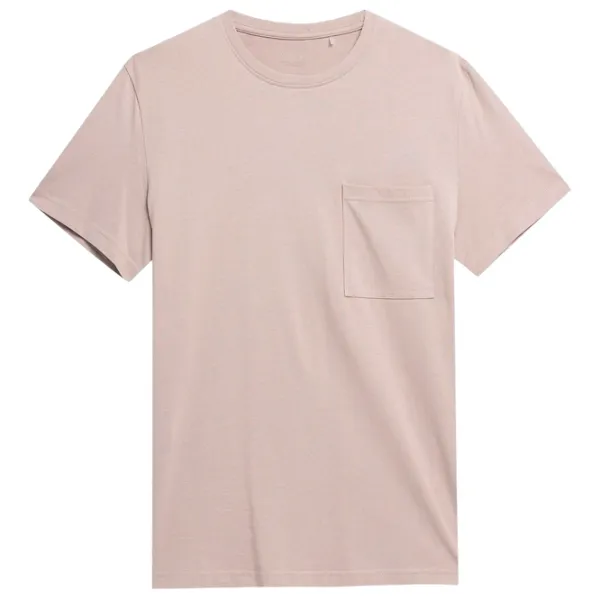 Футболка для мужчин 4F 4FSS23TTSHM297-83S 100% хлопок/ Бежевый photo 2