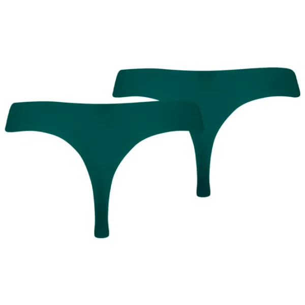 Chiloți pentru femei Puma Seamless L/ Green/ Tanga photo 2