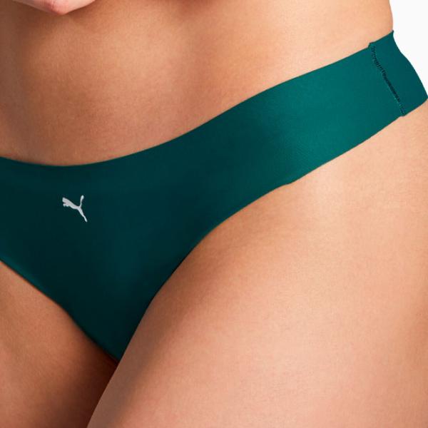 Chiloți pentru femei Puma Seamless L/ Green/ Tanga photo 5